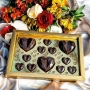 Caixa corações 3 D