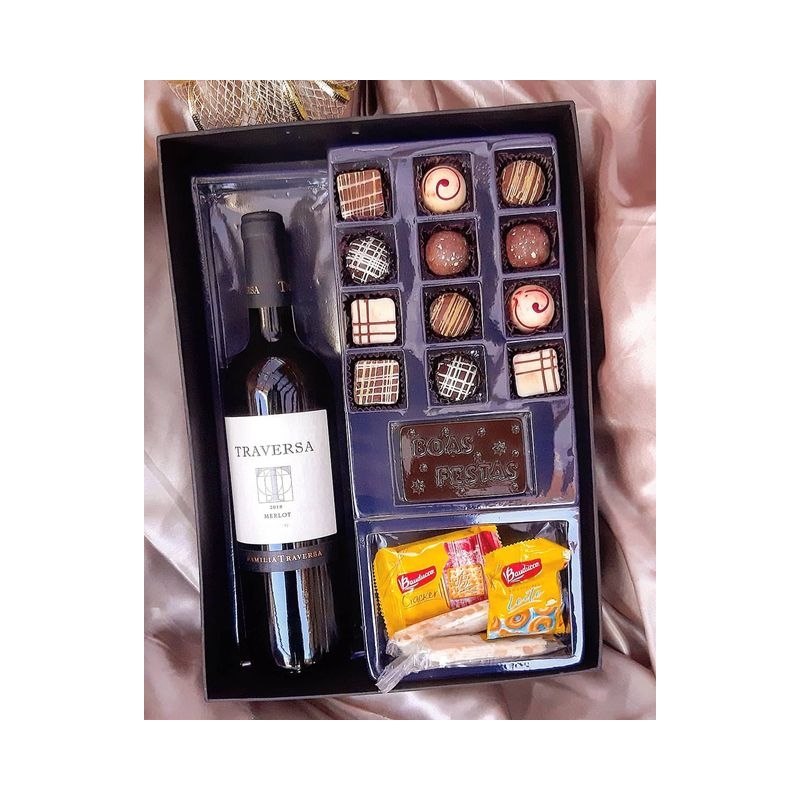 Caixa Kit Vinho Presente