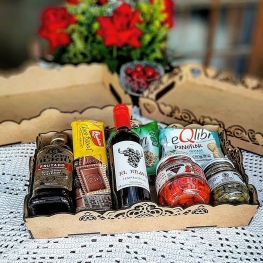 Bandeja para kits ou café da manhã