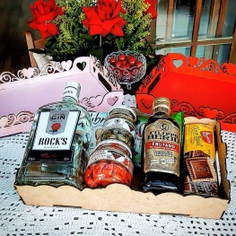 Bandeja para kits ou café da manhã