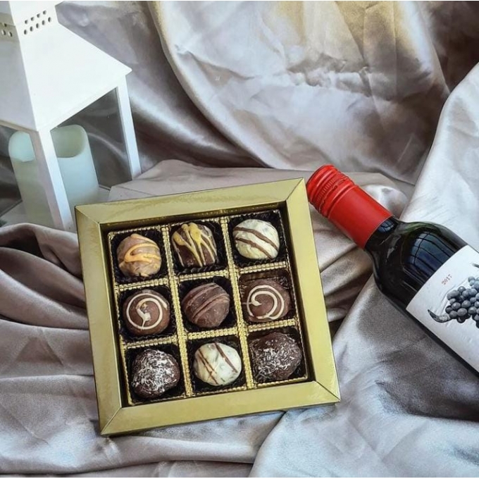 Caixa 9 BB com borda