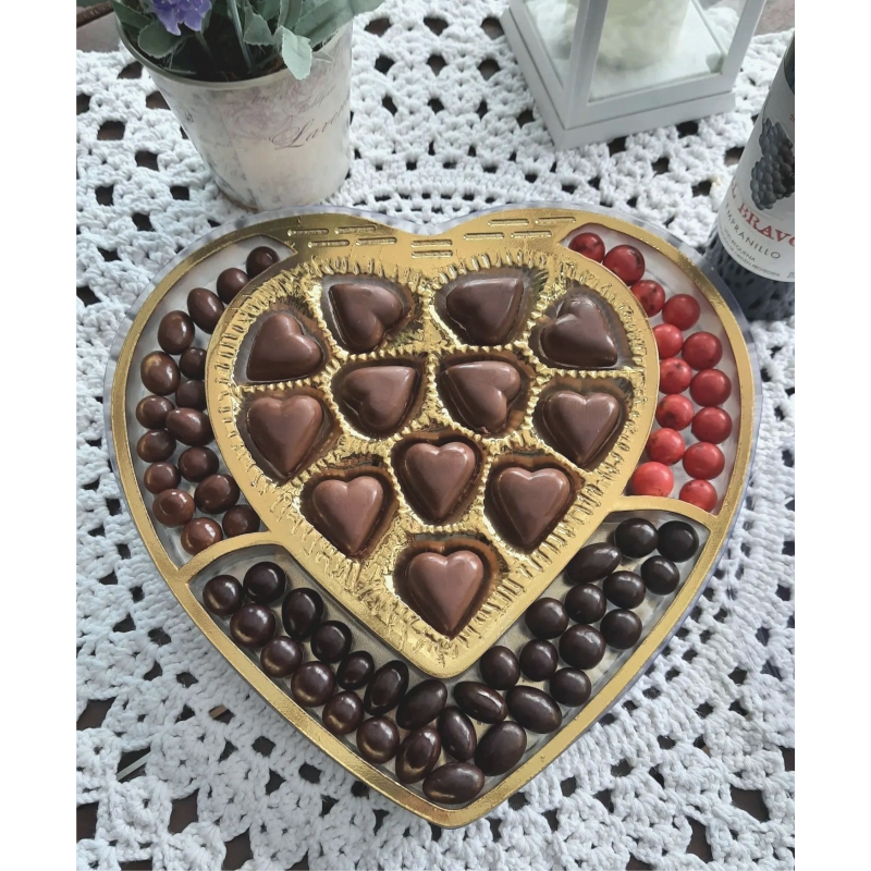 Coração Drageas Ref. ACT 075