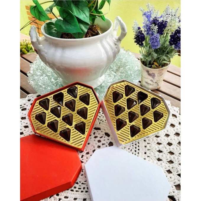 Caixa Coração Diamante Ref. CR 004