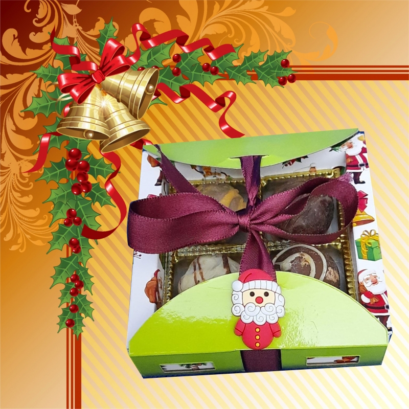 Caixa com Aplique 4Bbs. REF. NT 136