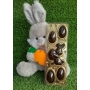 Embalagem 4 ovos 1 coelho - Ref. PSC 013