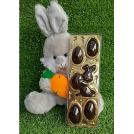 Embalagem 4 ovos 1 coelho - Ref. PSC 013