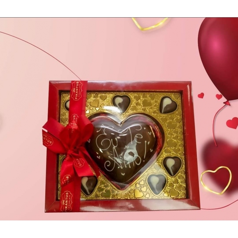 Caixa Coração + 7 mini