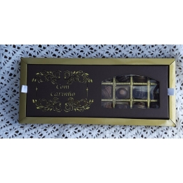 Ref. 102 Caixa borda 24bb 35x15x3 tampa rígida c/ recorte