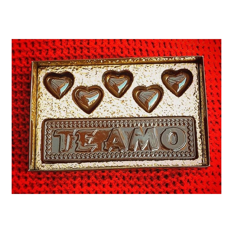 Ref. 328 Caixa 1 barra + 5 corações