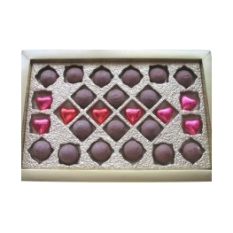 Caixa 26 bombom com borda- Berço Ouro