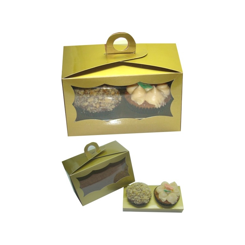 Caixa para 2 Cupcakes