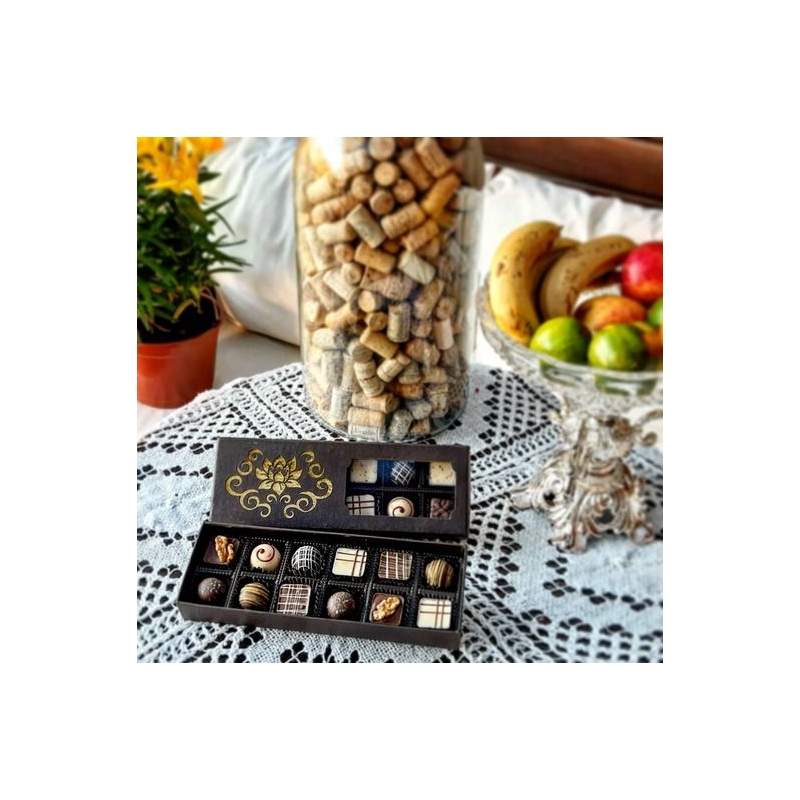 Caixa 12 BB Comprida Flor