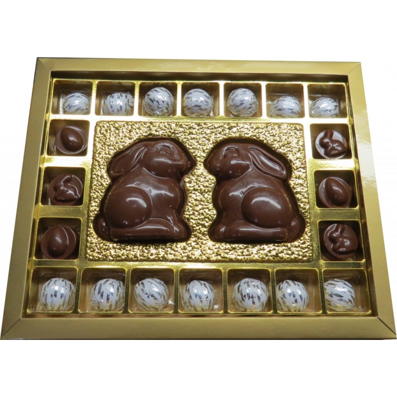 Caixa 2 coelhos + 20 BB