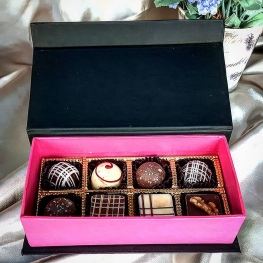 Caixa livro 8 Bombons